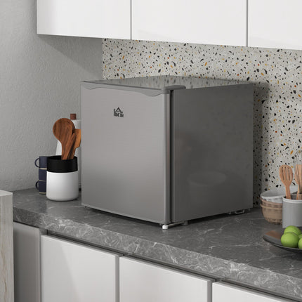 35L Mini Freezer with Adjustable -24℃ to -14℃ Temperature Range - Grey