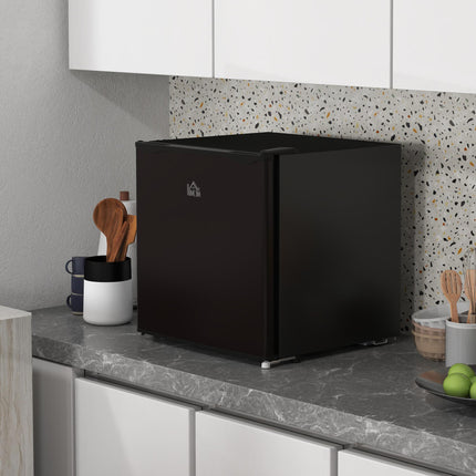 35L Mini Freezer with Adjustable -24° to -14° Temperature Range - Black