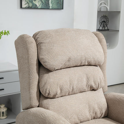 Electric Riser Recliner Chair with USB Port - Khaki Velvet Touch