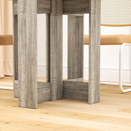 Space-saving Drop Leaf Table, Folding Dining Table for Small Space, Kitchen, Din