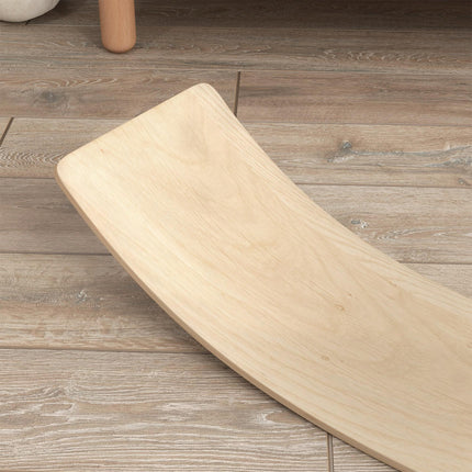 Wooden Balance Board for Children Ages 3-8 Years - Natural Tone