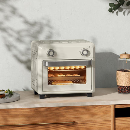 10L Air Fryer Oven, Mini Oven, Oil Free Cooking, Grill, Roast, Bake, with Adjust