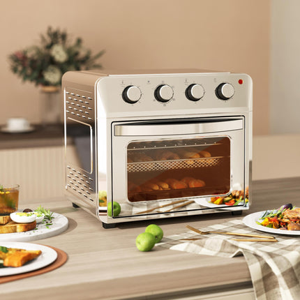 24L Air Fryer Oven, Mini Oven, Oil Free Cooking, Grill, Roast, Bake, with Adjust