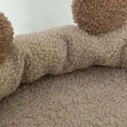 Cat Tee Indoor Cat Tower 88cm with Sisal Scratching Post, Hanging Ball, Large Perch, Stairs - Brown