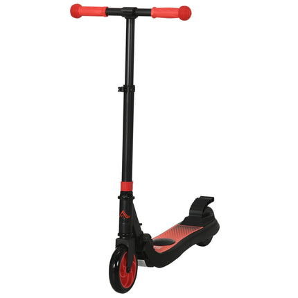 Folding Electric Scooter with Brake for Ages 6+ 8km/h Maximum Speed - Red