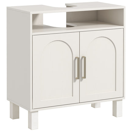 Under Sink Cabinet for Basin without Pedestal - Cream White