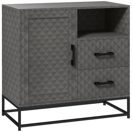 Sideboard with Adjustable Shelf, Freestanding Sideboard Storage Cabinet with Ope