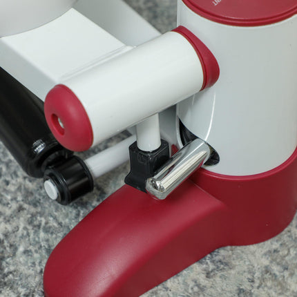 Mini Stepper Machine, with LCD Monitor, Non-Slip Pedals, Grey