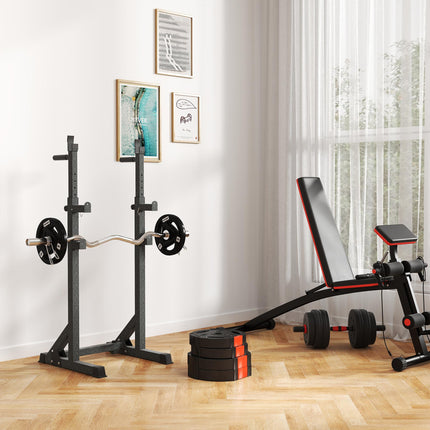 Weight Plates Set, with Two 10kg and Two 5kg weights, Black