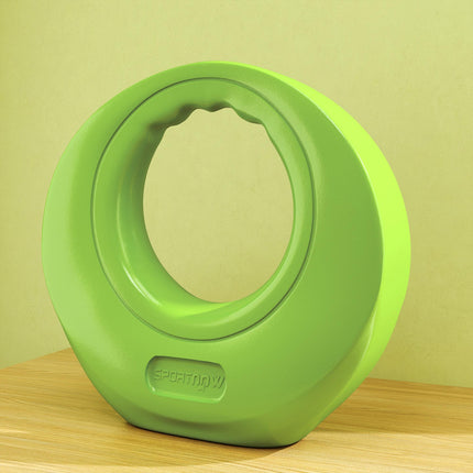 8kg Soft Kettlebell with Wide Handle for Home Gym Strength Training - Green
