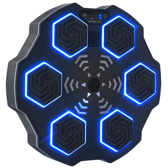 Music Boxing Machine, Smart Bluetooth Boxing Machine Wall Mounted with 9 Speeds