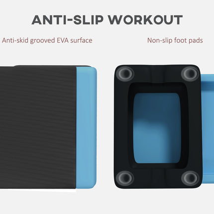 Adjustable Fitness Stepper, with Non-Slip Surface, for Home, Gym, Office Workout
