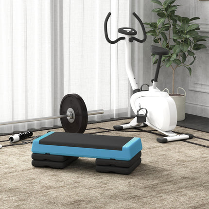 Adjustable Fitness Stepper, with Non-Slip Surface, for Home, Gym, Office Workout