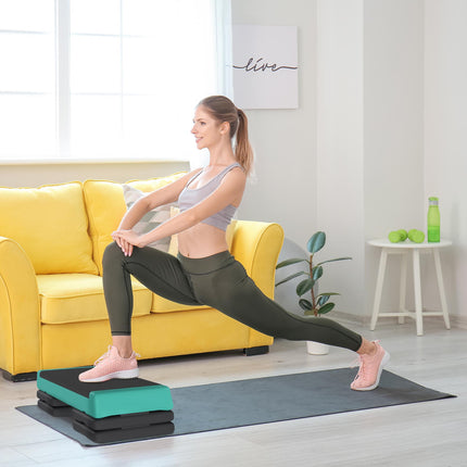 Adjustable Fitness Stepper, with Non-Slip Surface, for Home, Gym, Office Workout