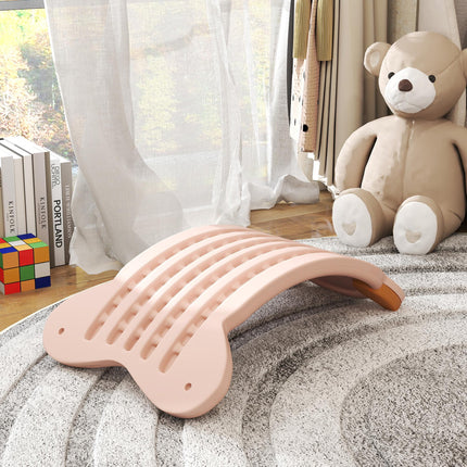 Kids Balance Board for Balance Training & Sensory Play - Pink