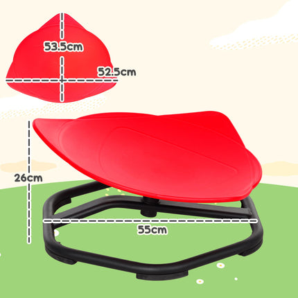 Sensory Spinning Chair for Toddlers with Multiple Modes - Red