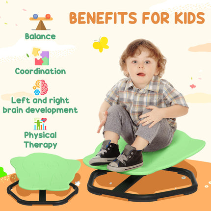 Elephant Shape Sensory Spinning Chair for Autism Ages 3-6 - Blue