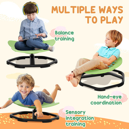 Elephant Shape Sensory Spinning Chair for Autism Ages 3-6 - Blue