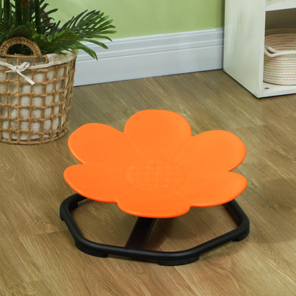 Sensory Spinning Chair for Autism Kids with Non-Slip Base - Orange