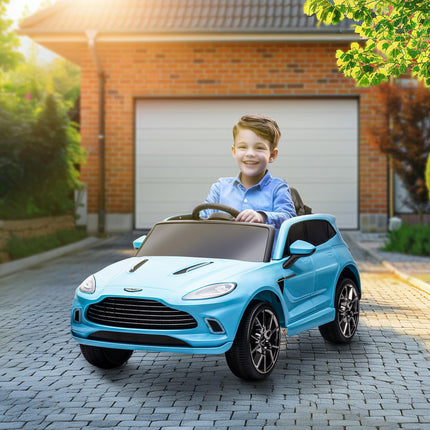 Aston Martin DBX Licensed Battery Powered Kids Electric Car, 12V Kids Ride on Ca