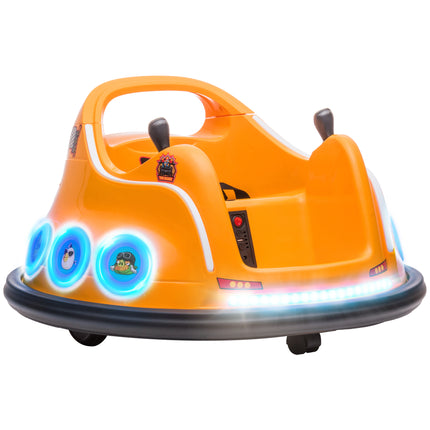 Angry Bird Licensed Waltzer Car, 12V Kids Bumper Car w/ Joysticks, Remote, Music
