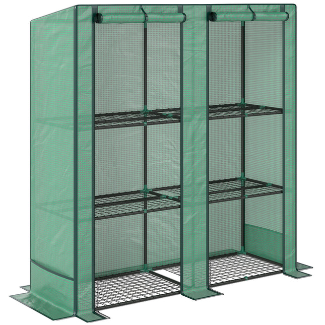 Three-Tier Mini Greenhouse - Green