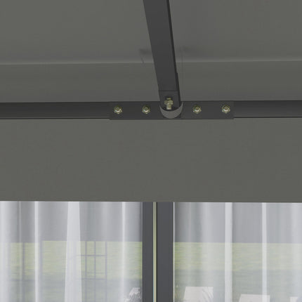 3 x 3m Gazebo Replacement Canopy Top 3 Piece - Grey