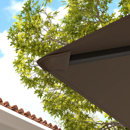 3 x 3(m) Gazebo Canopy Replacement Cover, Garden Gazebo Roof Replacement with Dr