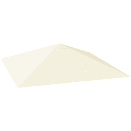 3 x 3 Metre Gazebo Canopy Replacement Set UPF30+ - Cream