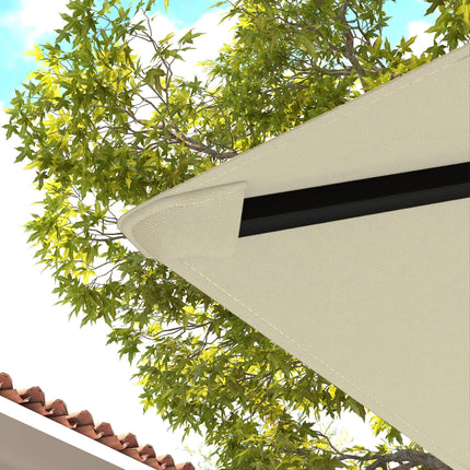 3 x 3 Metre Gazebo Canopy Replacement Set UPF30+ - Cream