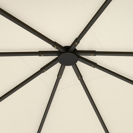 3 x 3 Metre Gazebo Canopy Replacement Set UPF30+ - Cream