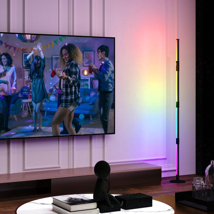 LED Floor Lamp, 360¬∞ RGB Detachable Corner Floor Lamp with App & Remote Control