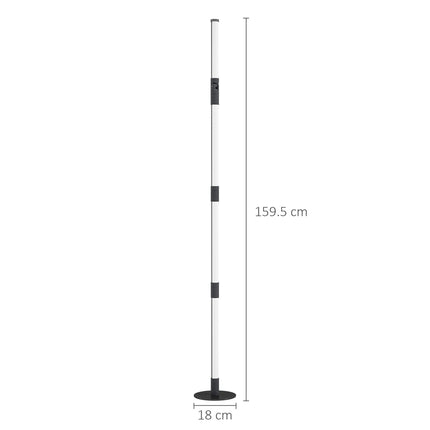 LED Floor Lamp, 360¬∞ RGB Detachable Corner Floor Lamp with App & Remote Control