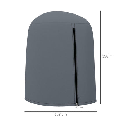 190 x Œ¶128cm Hanging Egg Chair Furniture Cover - Grey