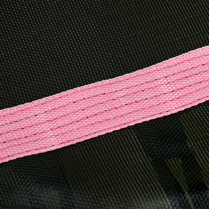 Kids Mini Trampoline Bouncer with Safety Enclosure Net for Ages 3-10 - Pink
