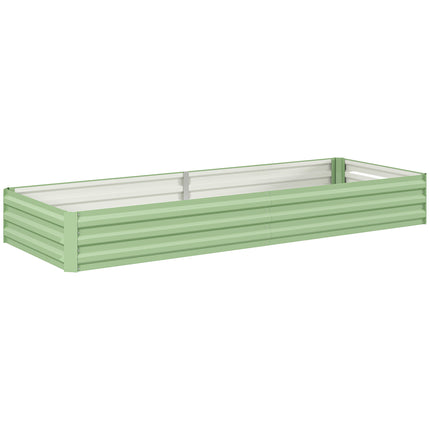 Metal Raised Garden Bed Planter Box Outdoor Planters for Growing Flowers, Herbs,