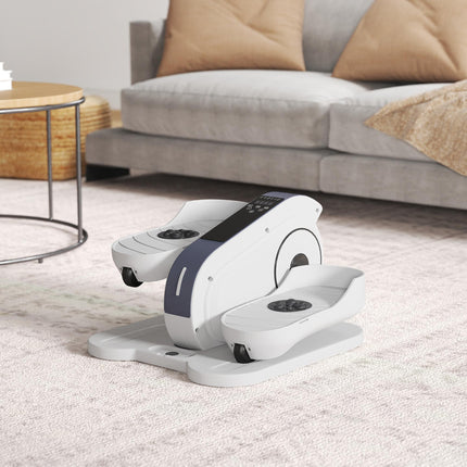 Under Desk Elliptical Machine, Seated Pedal Exerciser, Mini Electric Elliptical