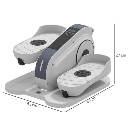 Under Desk Elliptical Machine, Seated Pedal Exerciser, Mini Electric Elliptical