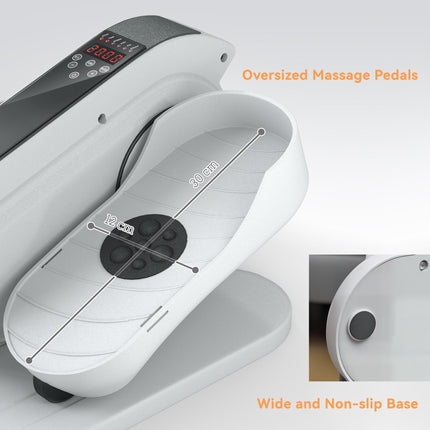 Under Desk Elliptical Machine, Seated Pedal Exerciser, Mini Electric Elliptical
