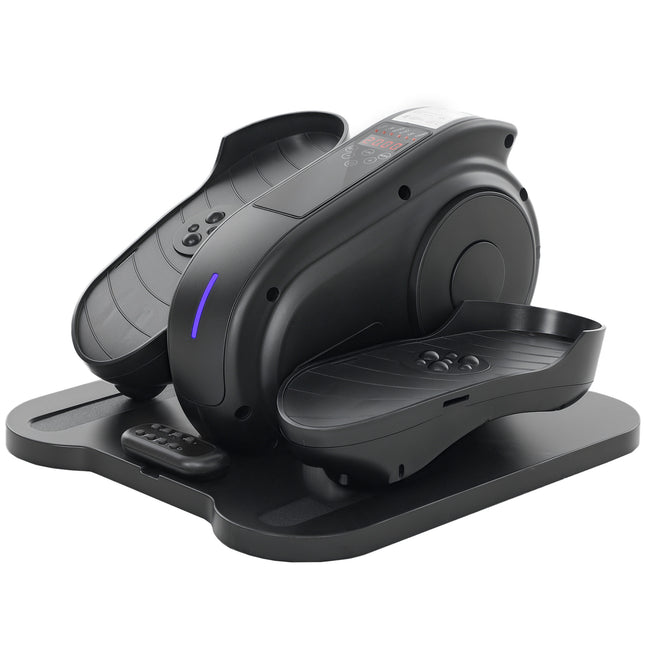 Under Desk Elliptical Machine, Seated Pedal Exerciser, Mini Electric Elliptical