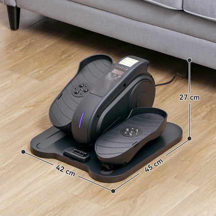 Under Desk Elliptical Machine, Seated Pedal Exerciser, Mini Electric Elliptical