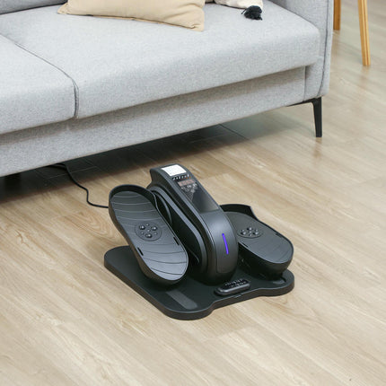 Under Desk Elliptical Machine, Seated Pedal Exerciser, Mini Electric Elliptical