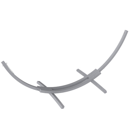 3.25m Universal Fit Wooden Hammock Stand Durable Solid Wood - Grey