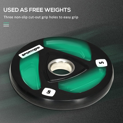 Tib Bar with 2 x 5kg&2 x 10kg Olympic Weight Plates, Tibialis Trainer Calf Raise