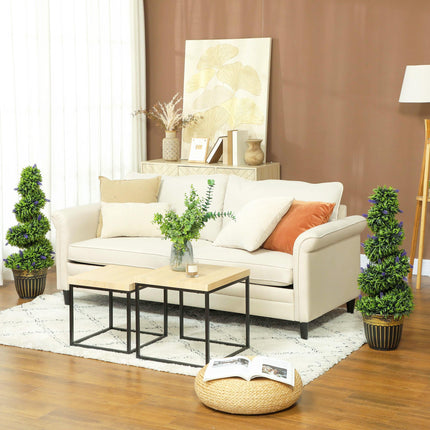Set of Two 90cm Artificial Lavender Trees