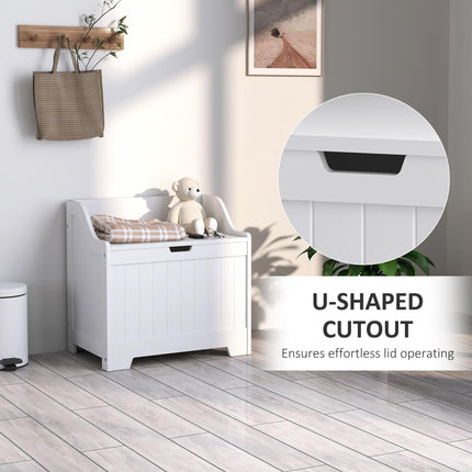 61L Home Storage Chest - White