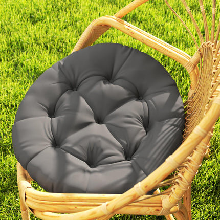 Set of Two Œ¶60cm Outdoor Cushions - Dark Grey