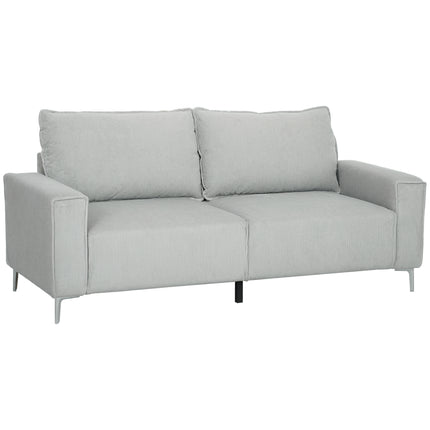 Three-Seater Corduroy - Light Grey