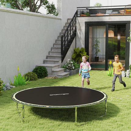 10ft Trampoline Replacement Mat with 54 V-Hooks and Spring Pull Tool for 14cm Springs - Green
