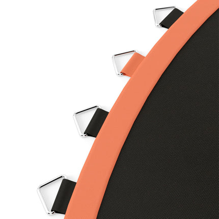 10ft Trampoline Replacement Mat with 54 V-Hooks & Spring Pull Tool for 14cm Springs - Orange